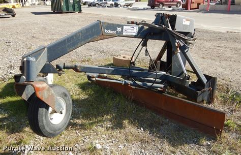 cat skid steer grader blade|bobcat grader blade attachment.